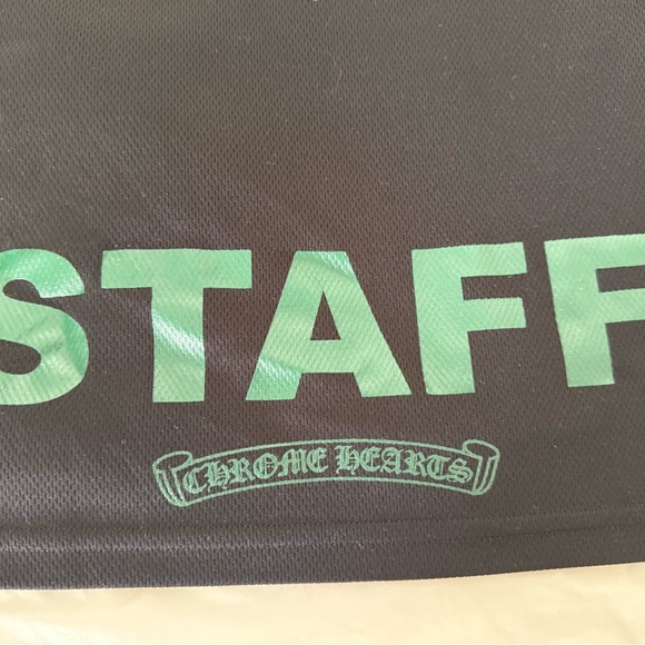 Vintage Chrome Hearts Black and Green Long Sleeve Tee, VERY RARE! - Picture 5 of 7